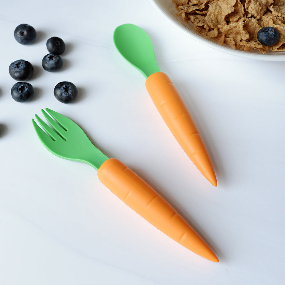Carrot Spoon & Fork