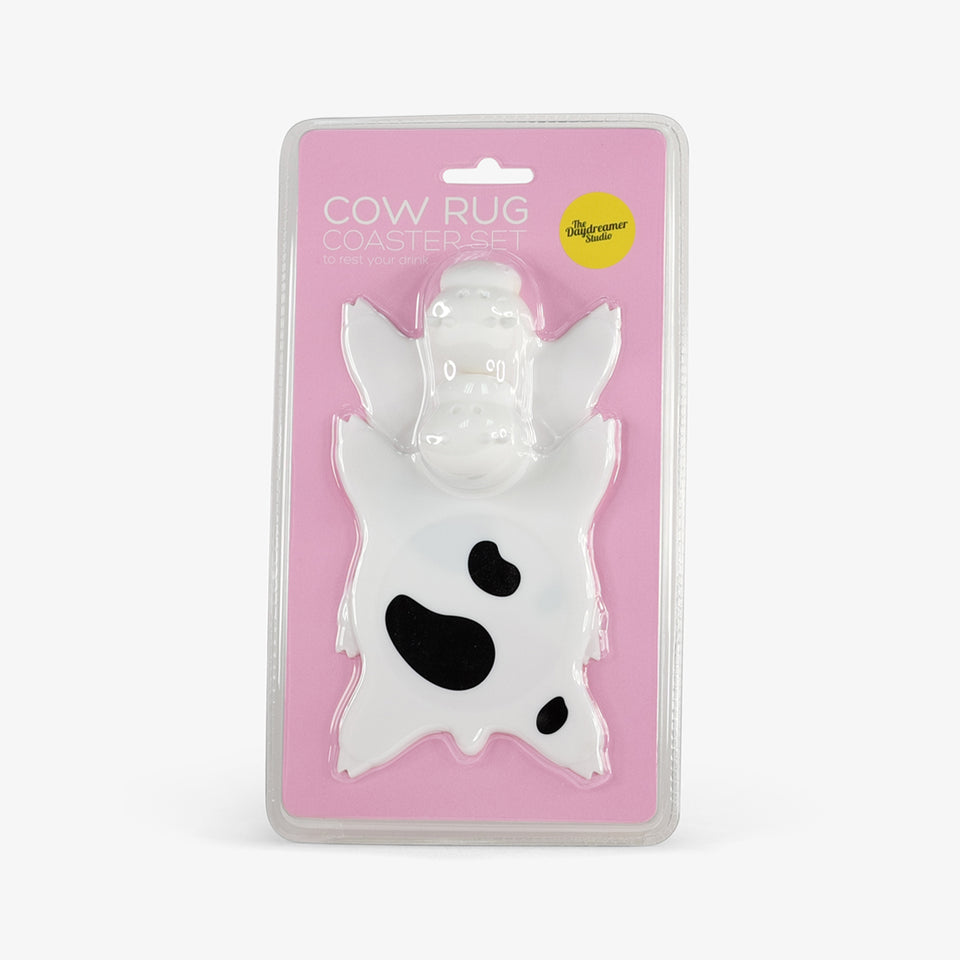 Cow Rug Coaster